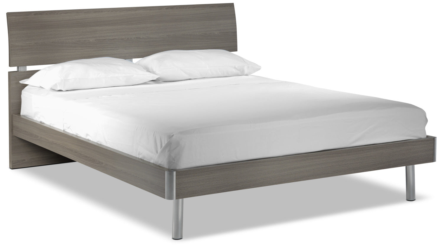 Copeland 3-Piece Queen Storage Bed - Wire-Brushed Grey | Leon's