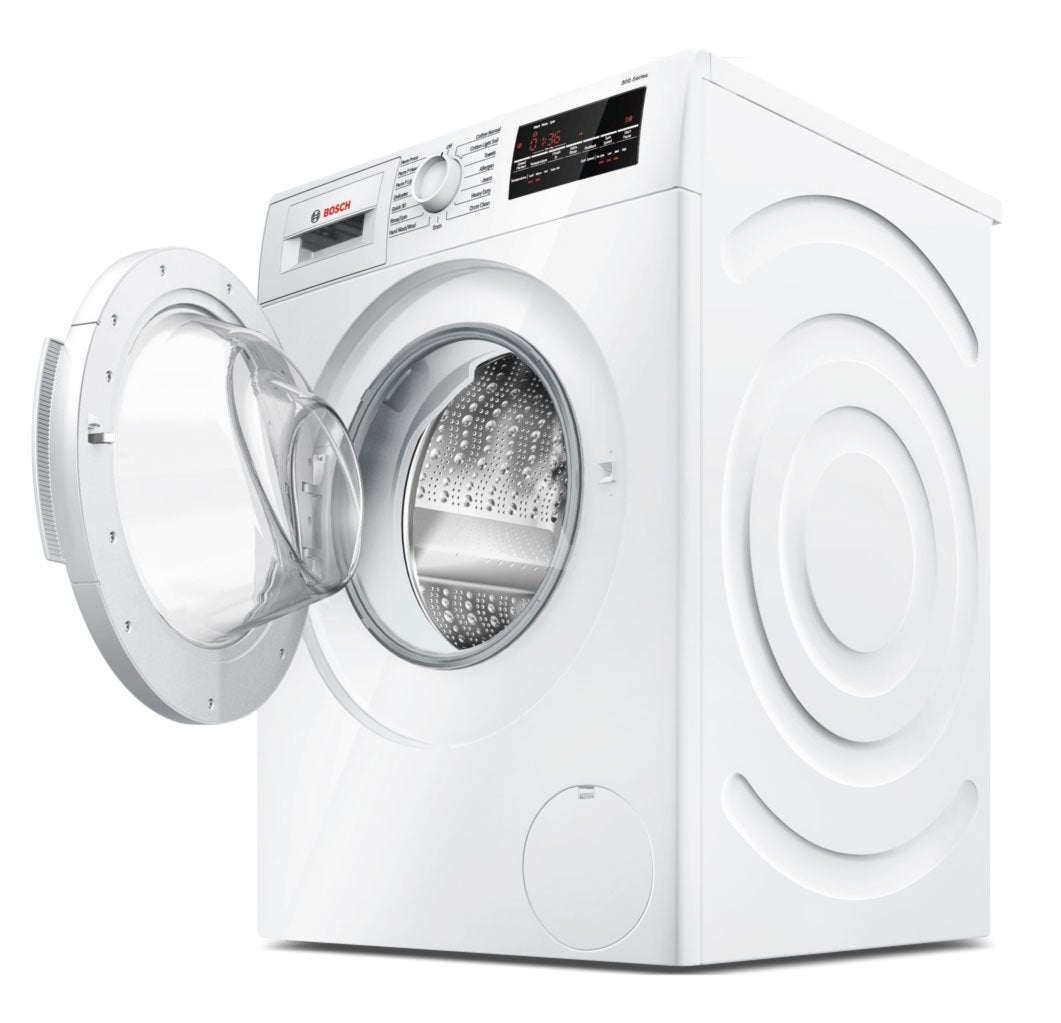 Bosch White Front Load Washer 2.2 Cu. Ft. WGA12400UC Leon s